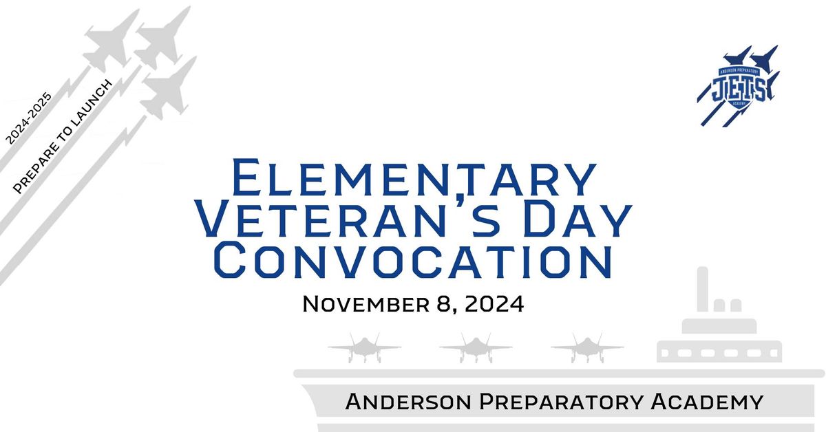 APA Elementary's Veteran's Day Convocation