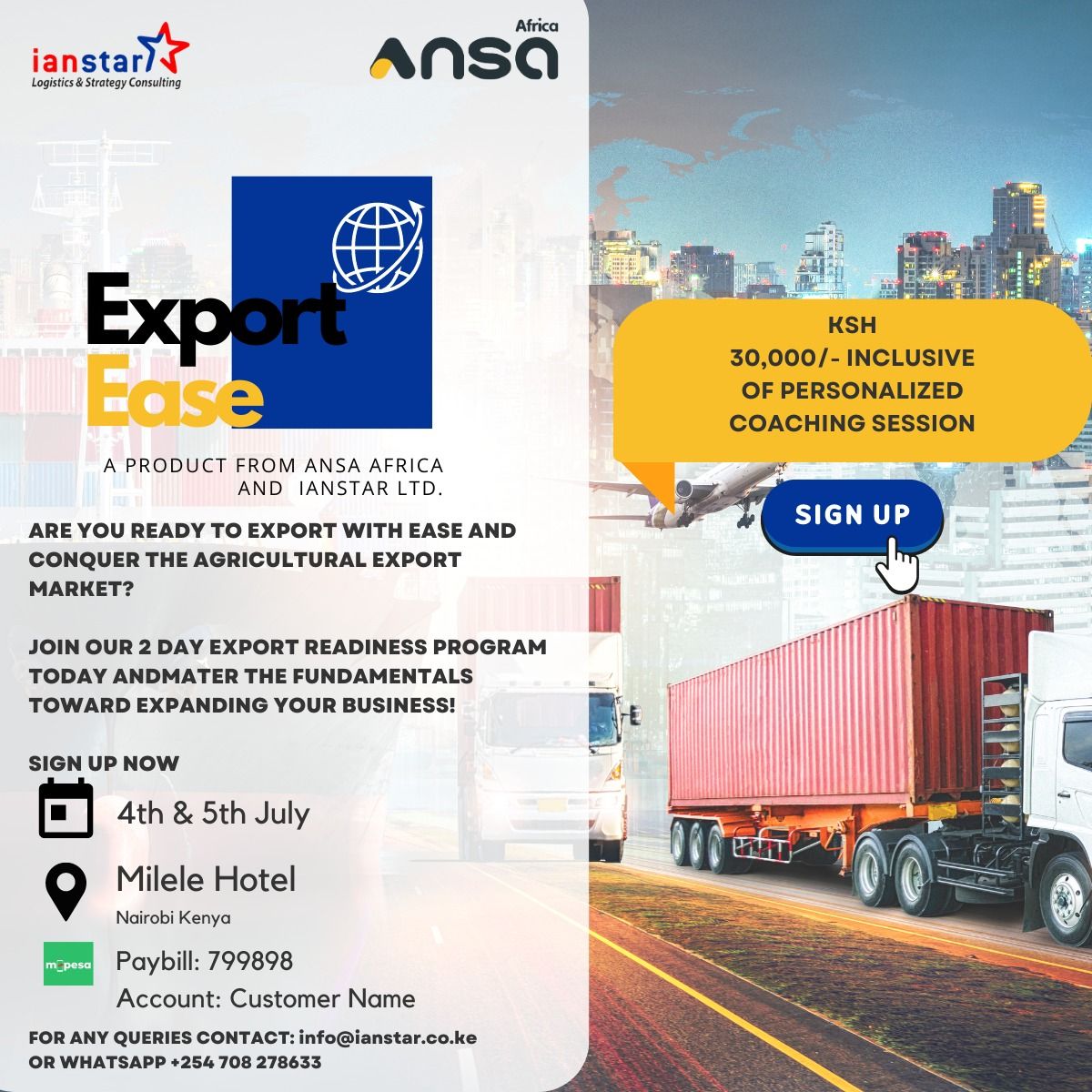 Export Ease export readiness program