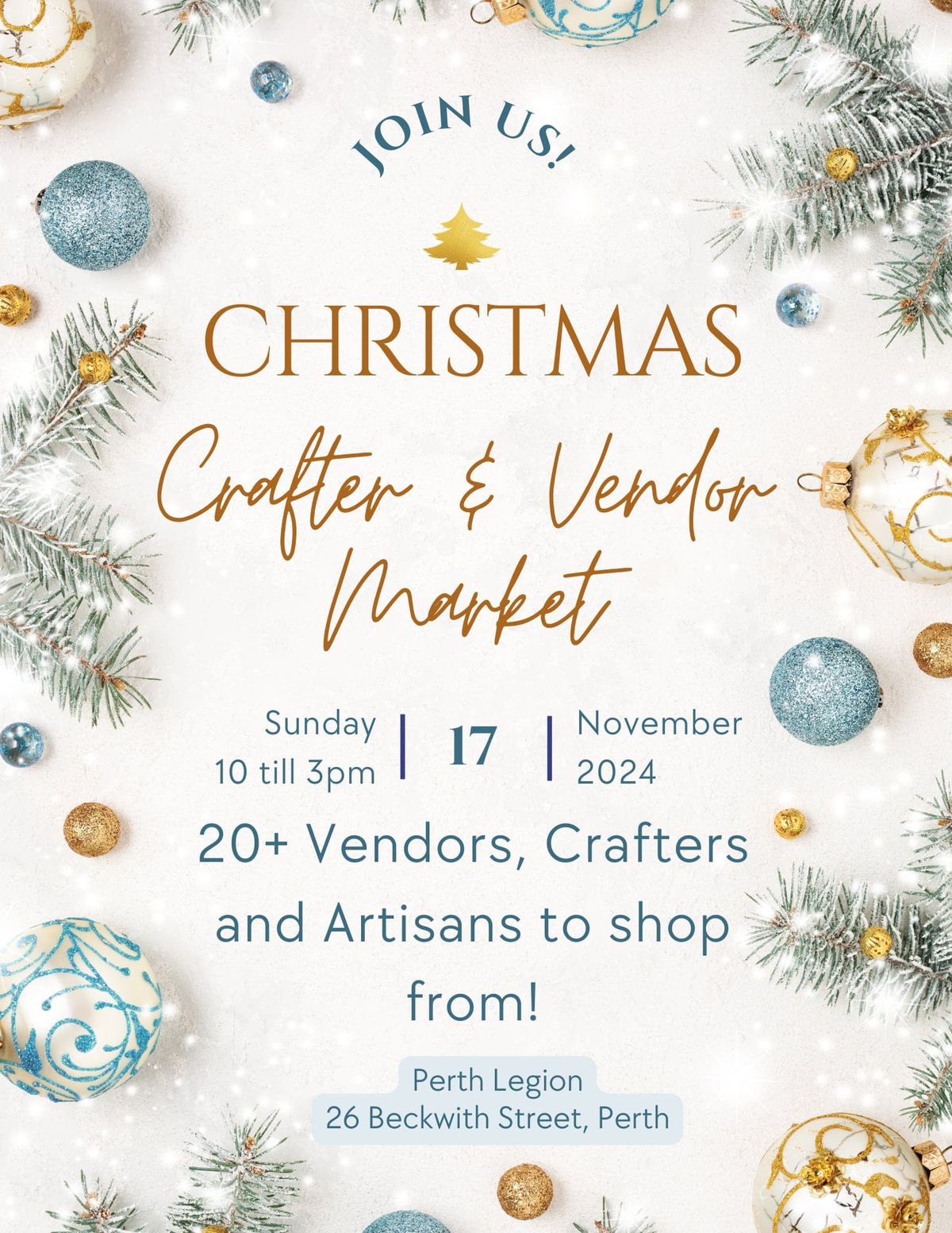 Christmas Craft & Vendor Market 