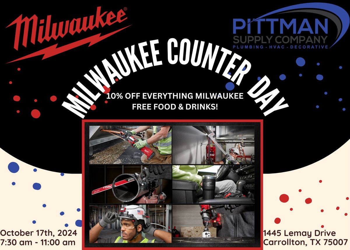 MILWAUKEE COUNTER DAY