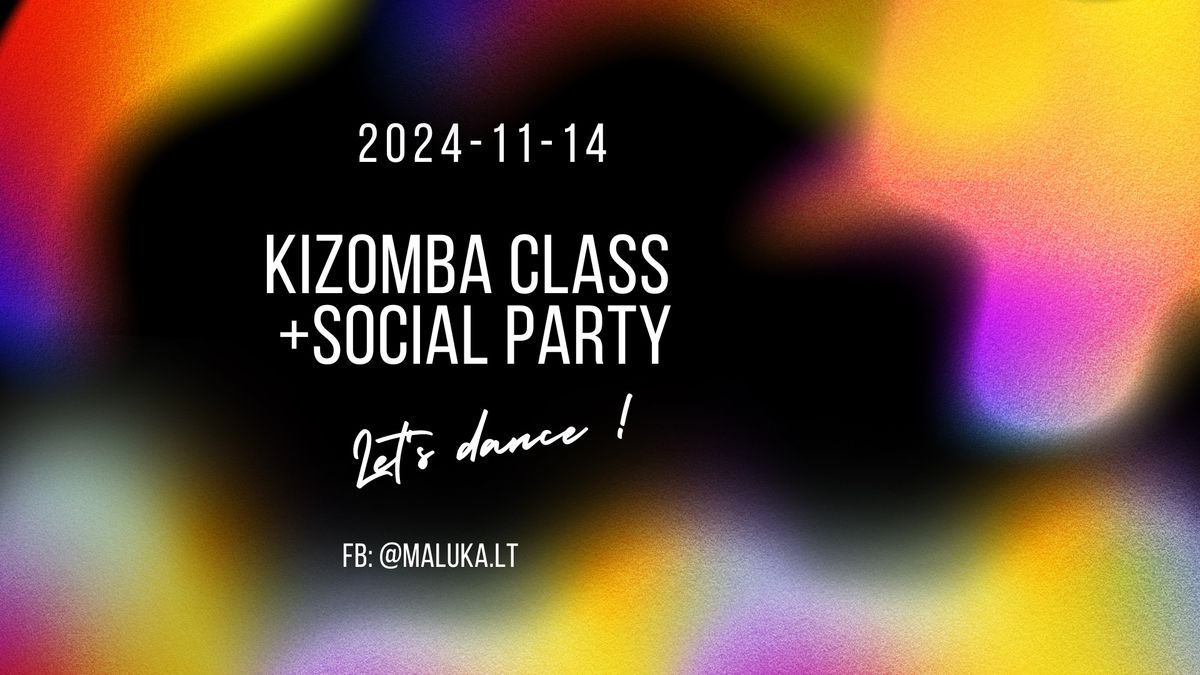 Kizomba class + social party