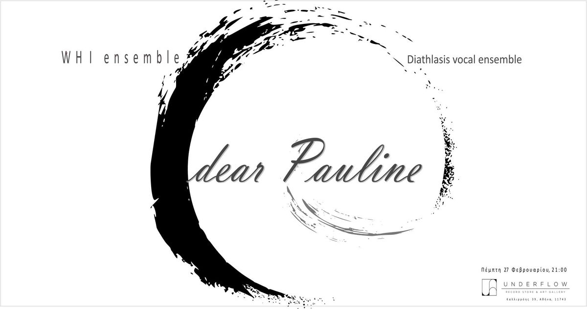 Dear Pauline