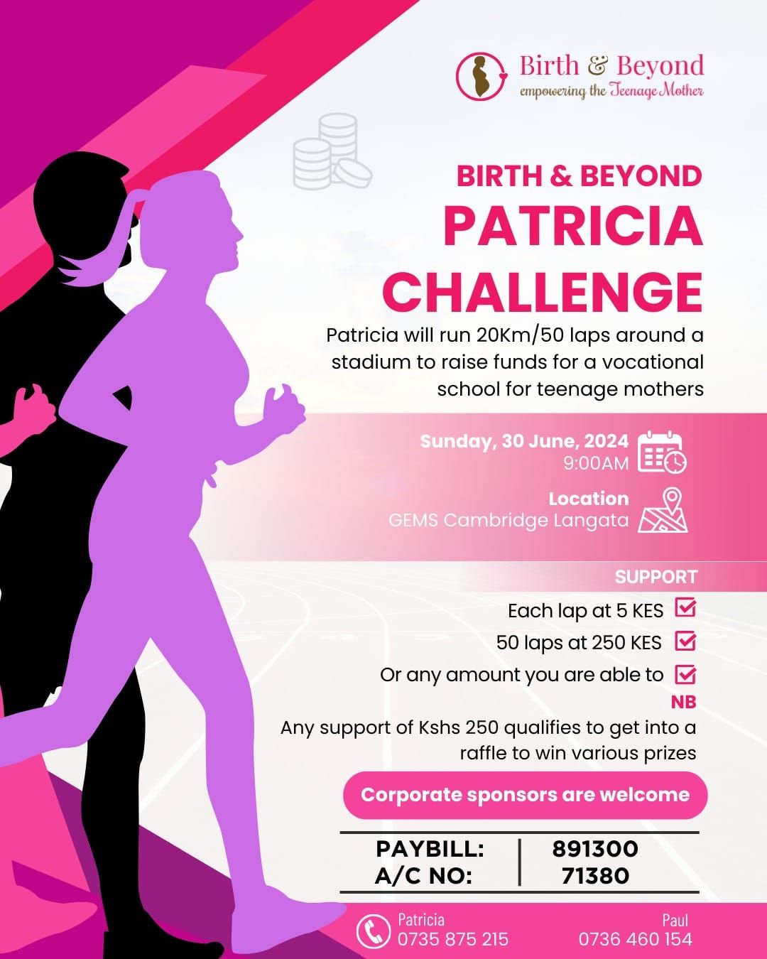 Birth and Beyond Patricia Challenge 