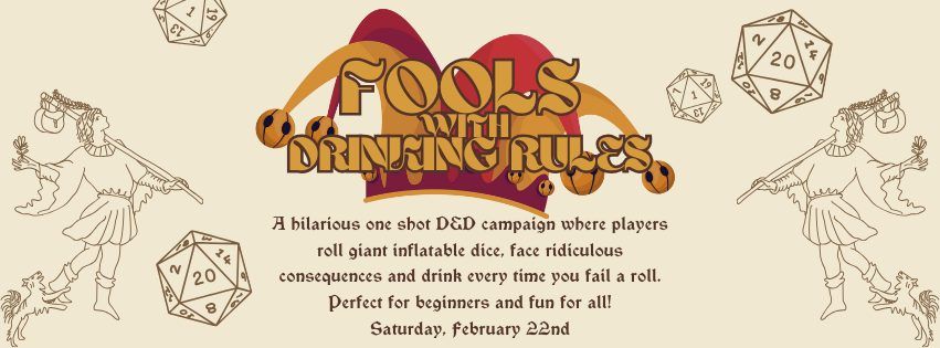 Fools with Drinking Rules