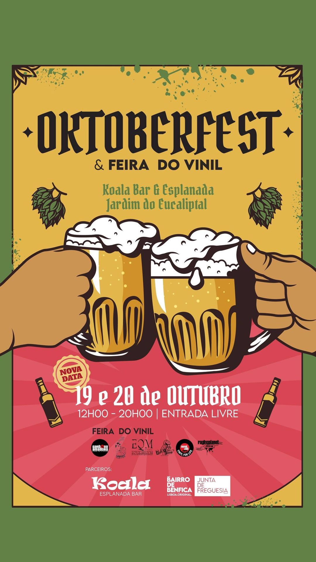 Festival de Cerveja "Oktoberfest" + Feira do Vinil