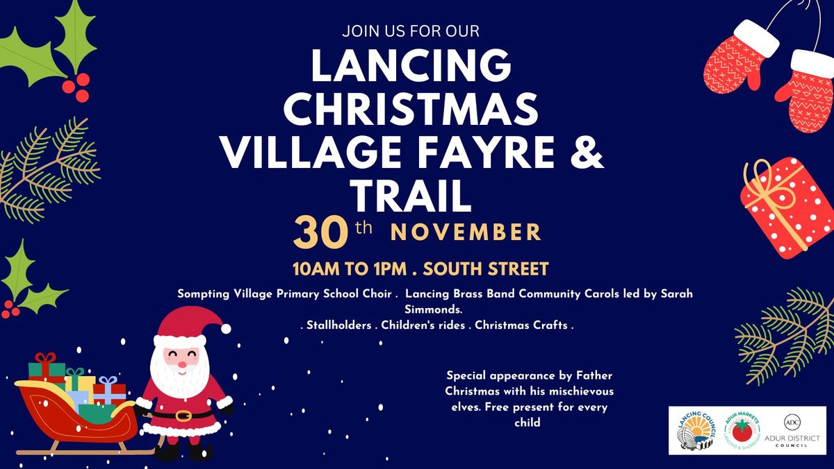 Lancing Christmas Village Fayre & Trail 