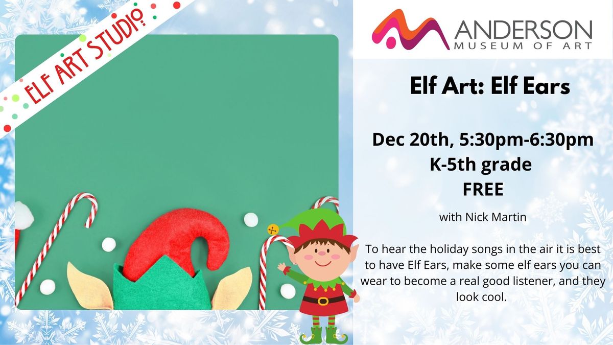 Elf Art Studio: Elf Ears!