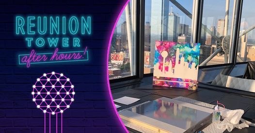 Inks & Skylines with ColorHype at Reunion Tower