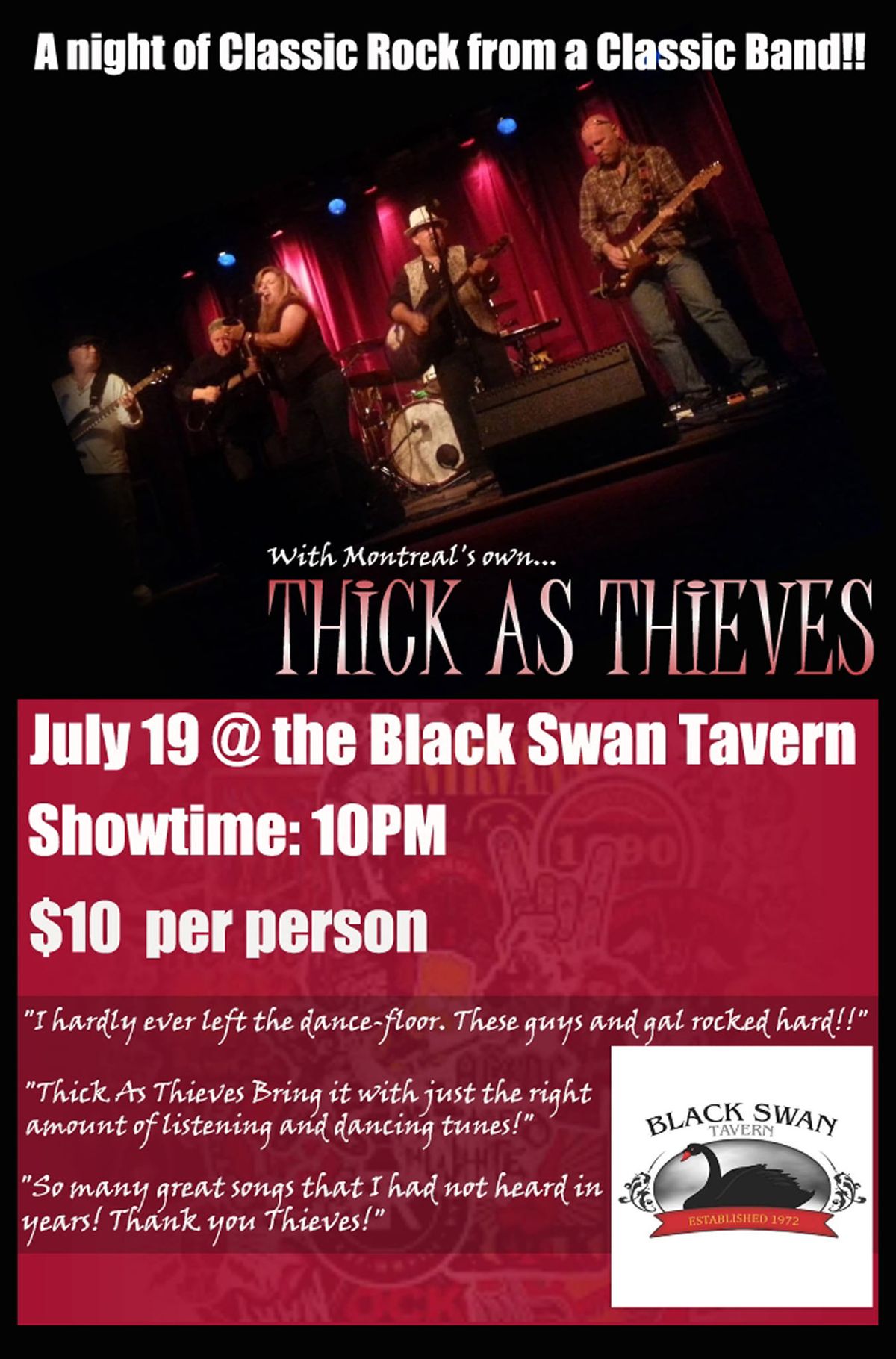 Thick as Thieves- 2nd floor event room