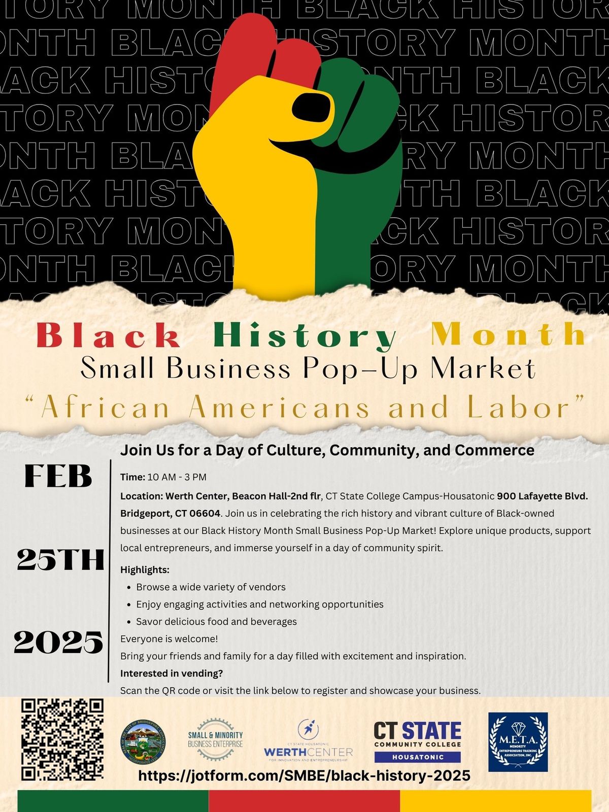 Pop-Up Market - Black History Month