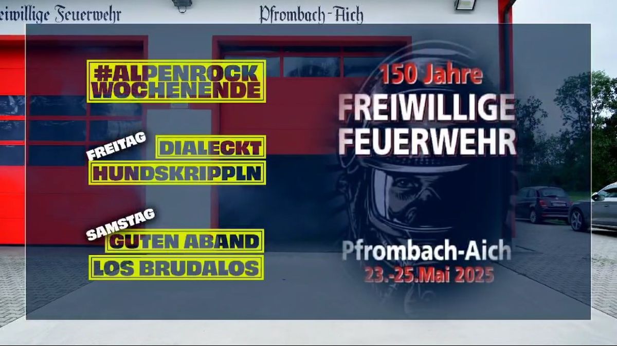 150 Jahre FFW Pfrombach-Aich #Alpenrock Teil 2