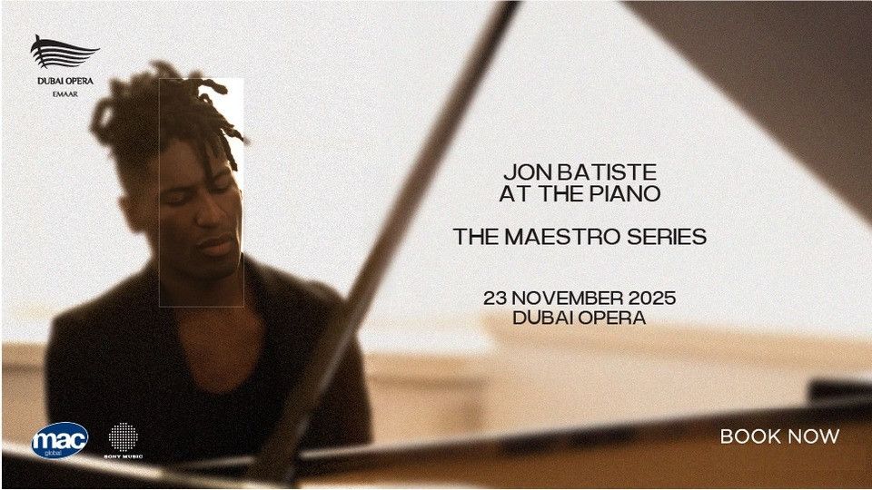 Jon Batiste at Dubai Opera