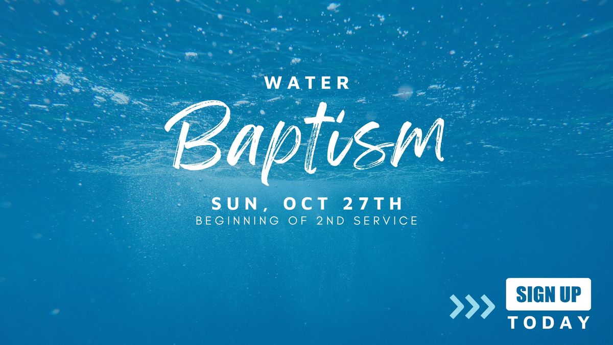 Water Baptism