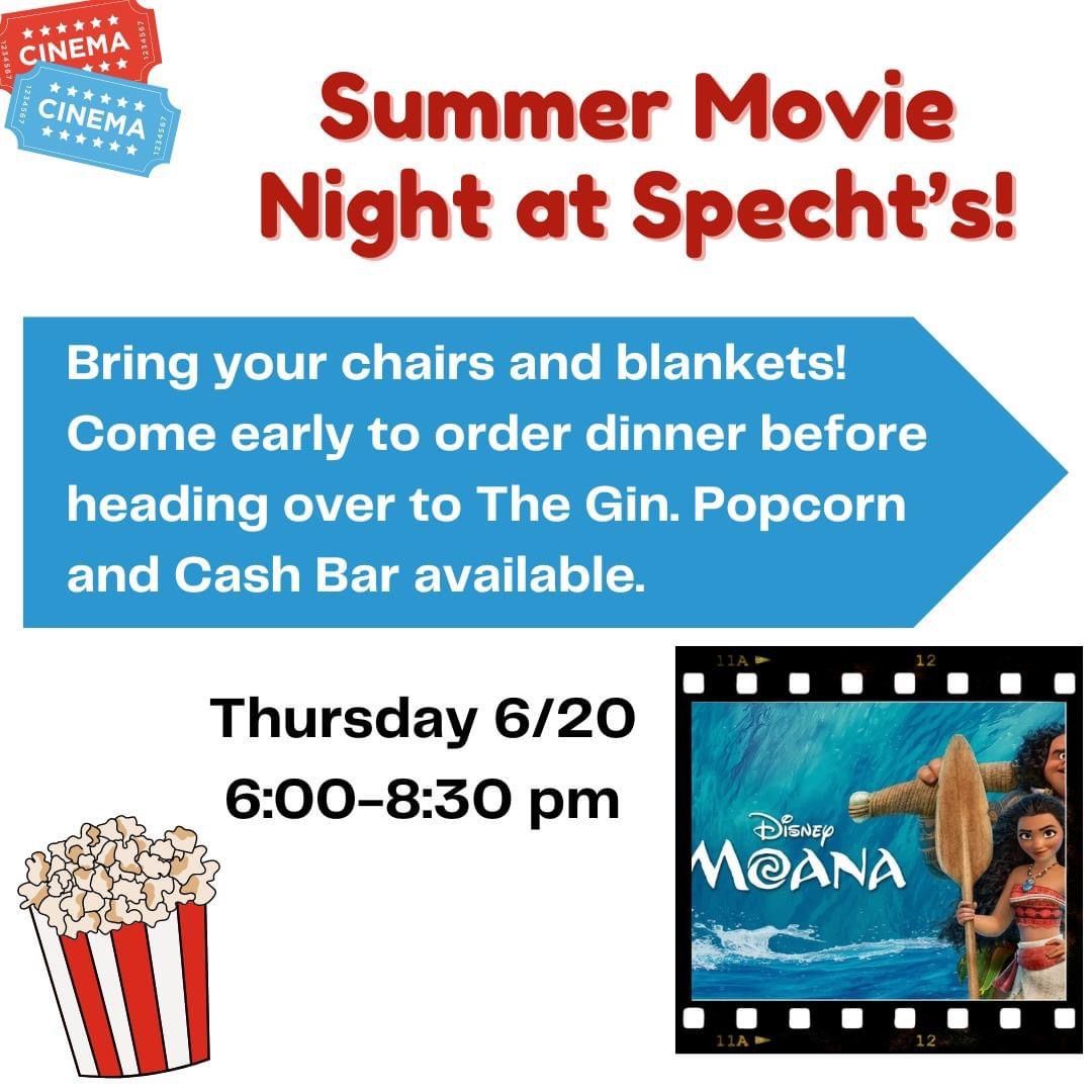Summer Movie Nights at The Gin