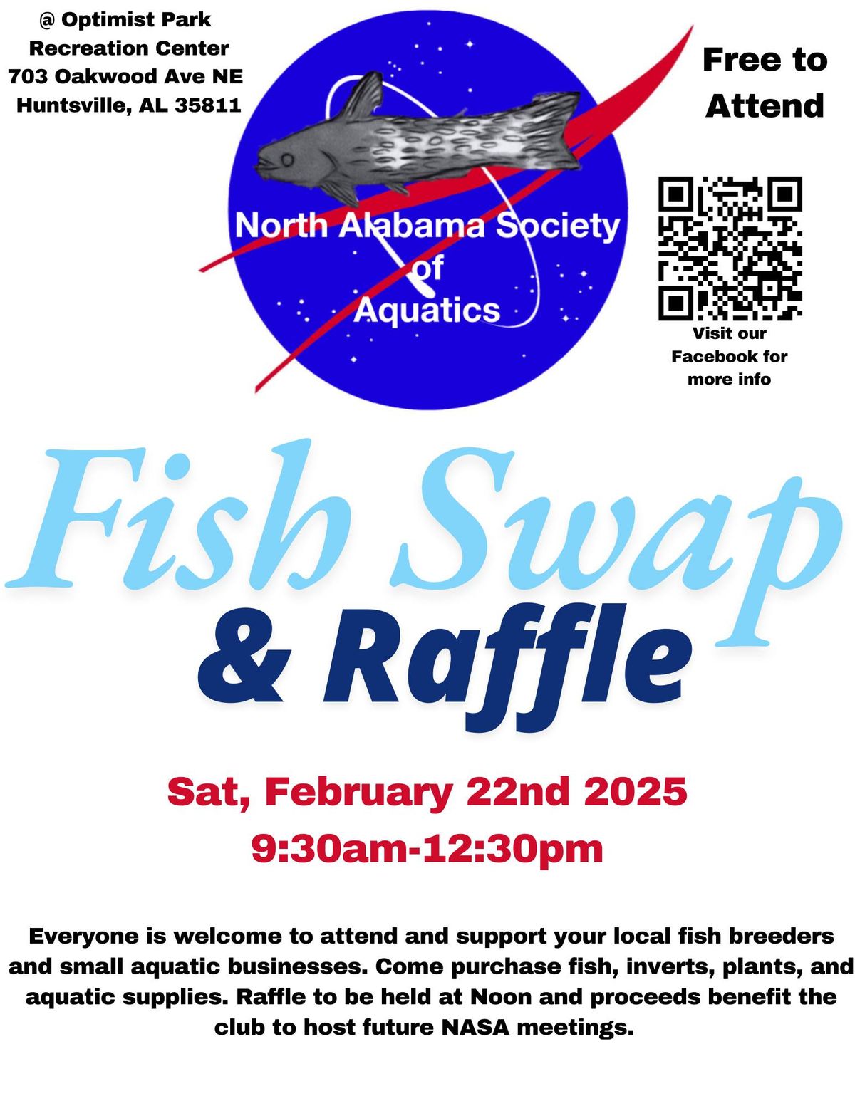 NASA February Fish Swap