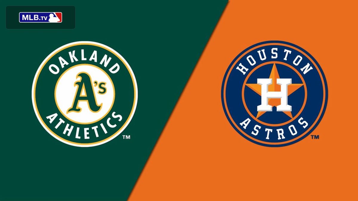 Athletics at Houston Astros