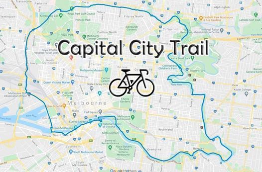 Capital City Trail Strava Event 472 - Cycling - Capital City Trail,  Https://G.page/Riverlandbarmelbourne?Share, 31 January 2021