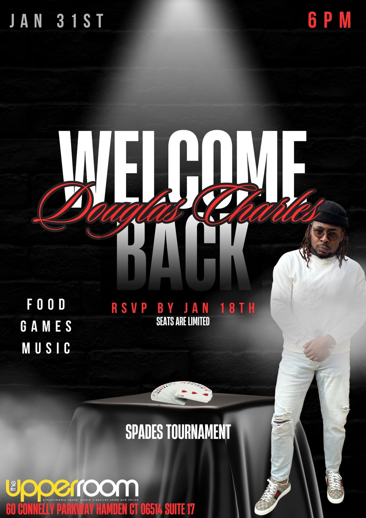 Douglas\u2019s Welcome Back Party 