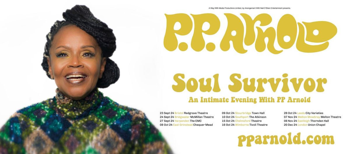 PP Arnold - Soul Survivor: An Intimate Evening of Music and Conversation