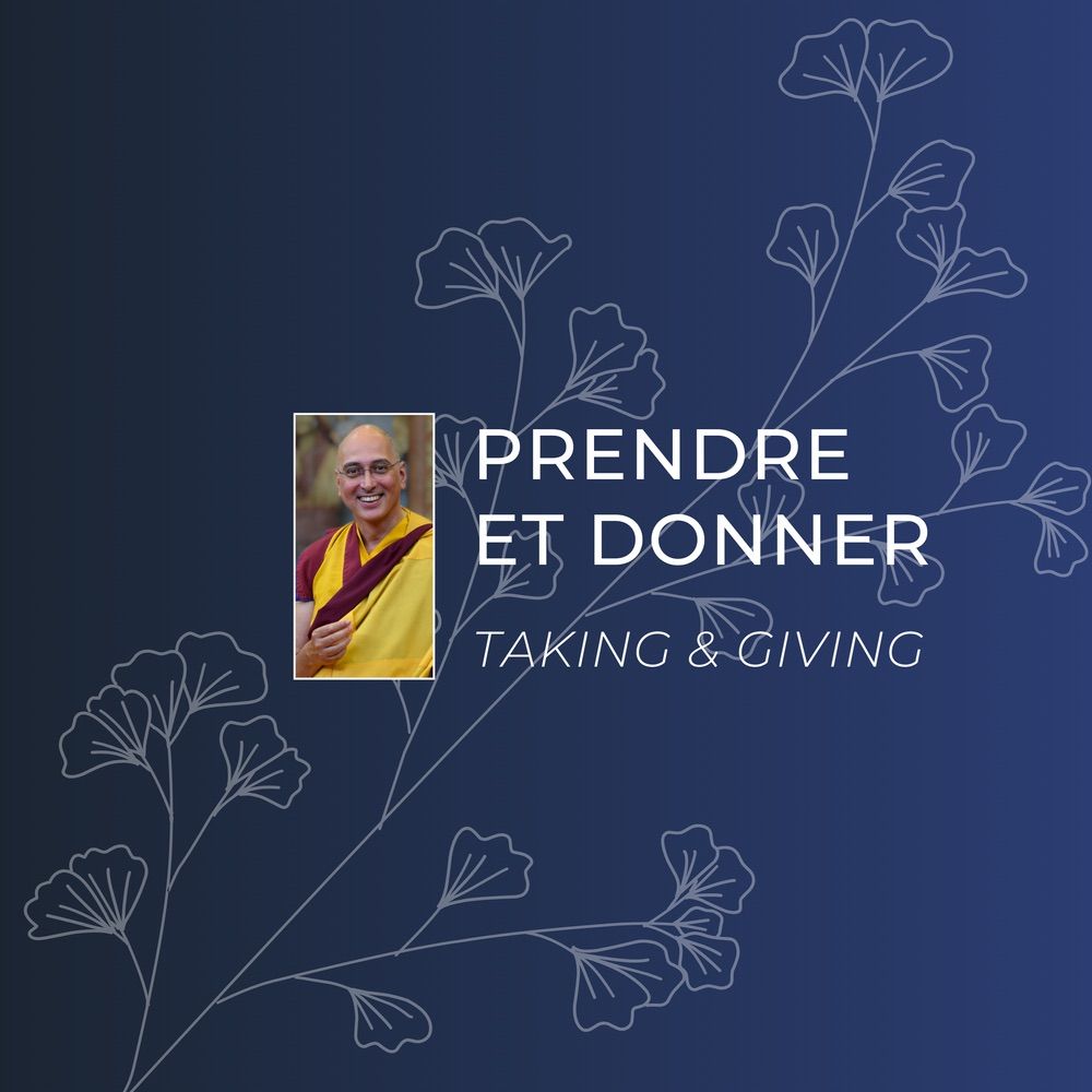 Prendre et donner : une pratique de m\u00e9ditation pour notre \u00e9poque