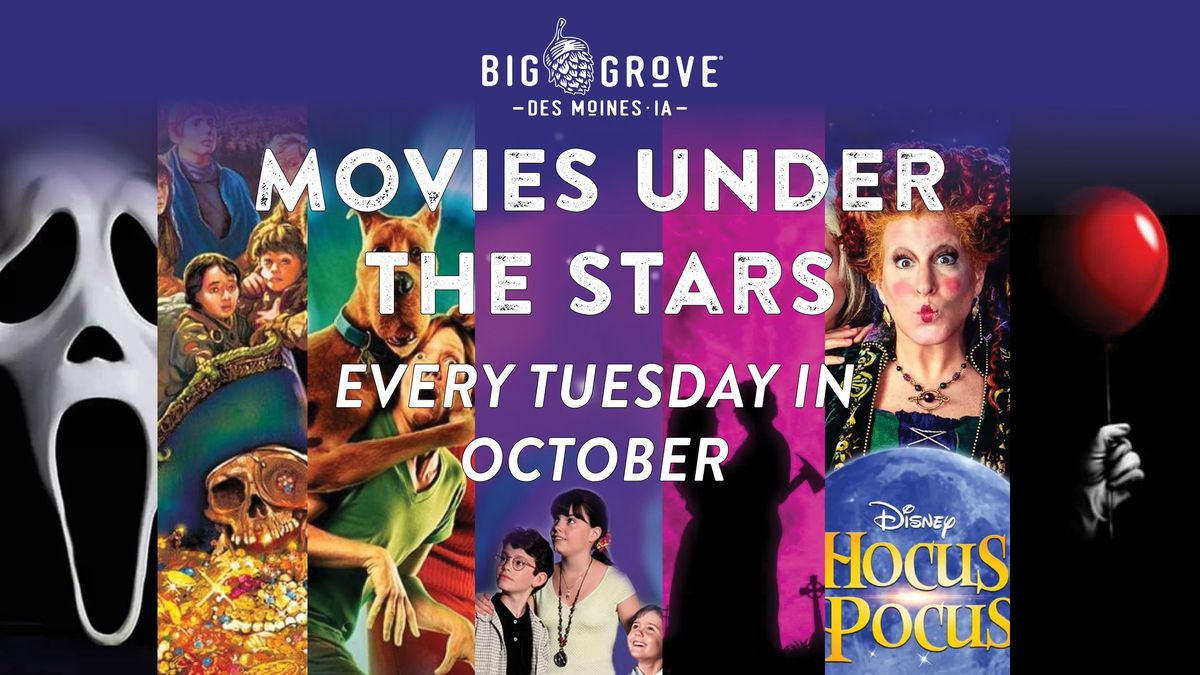 Movies Under the Stars \u2022 Big Grove Brewery Des Moines Taproom