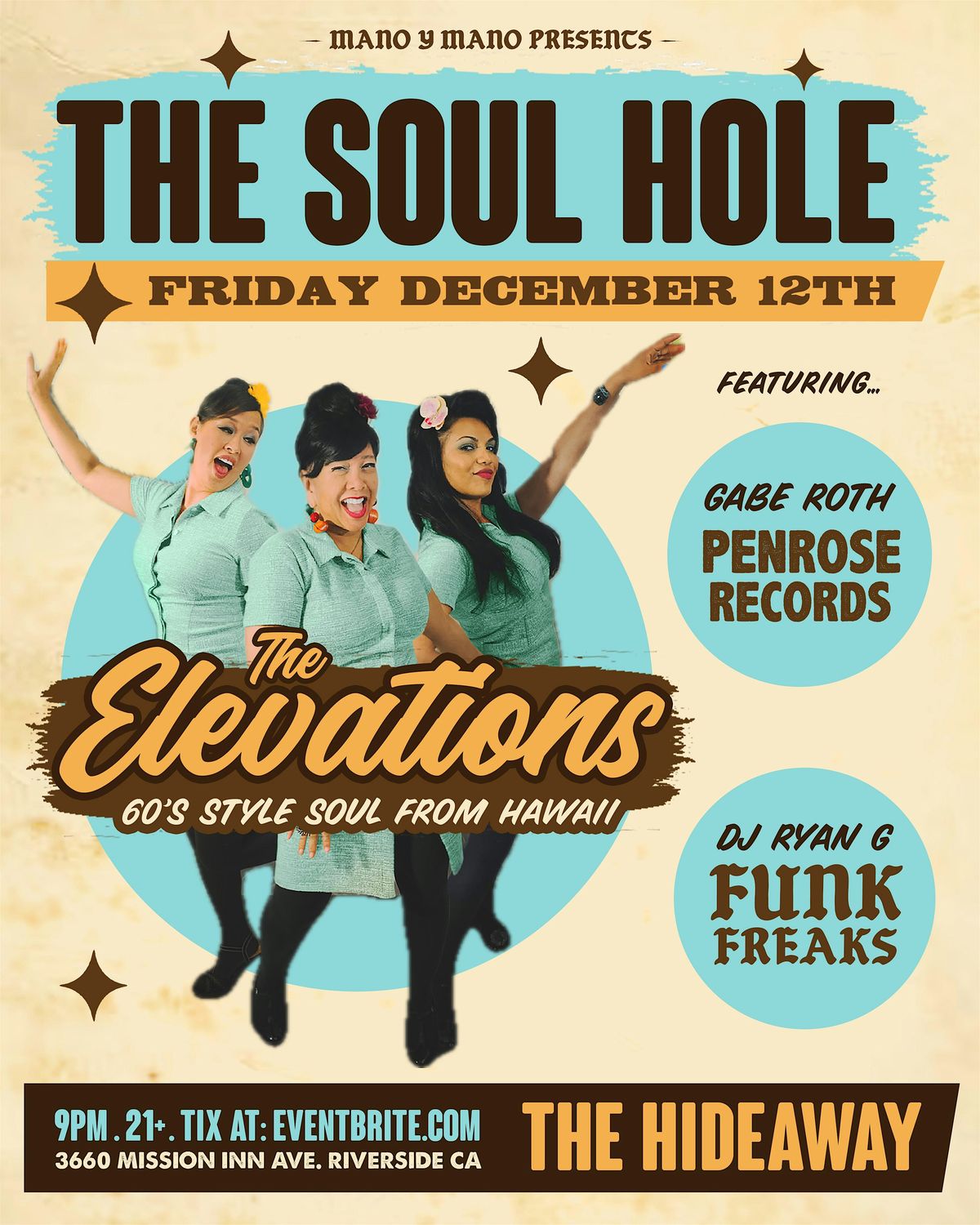 THE SOUL HOLE @ The Hideaway