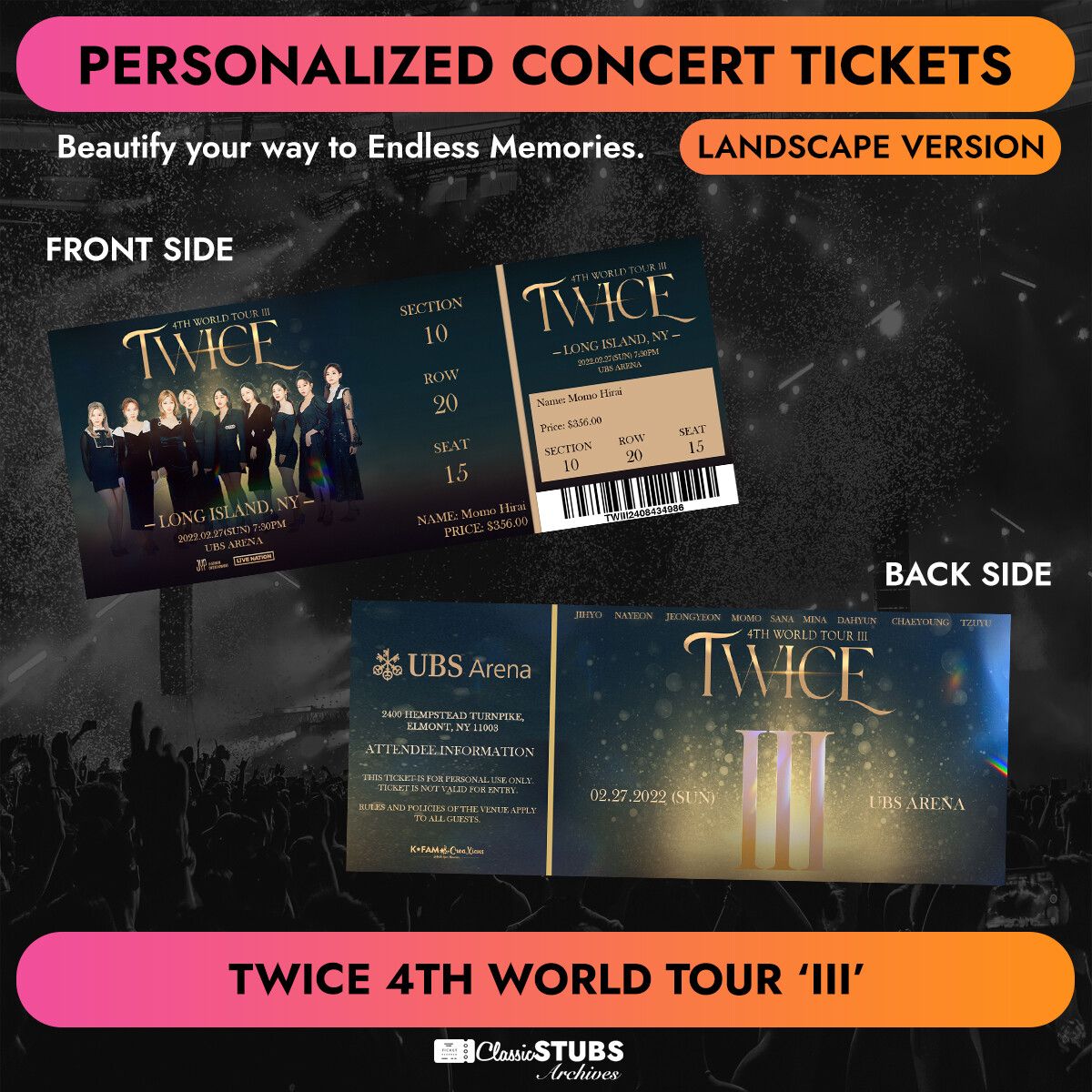 Twice Elmont Tickets