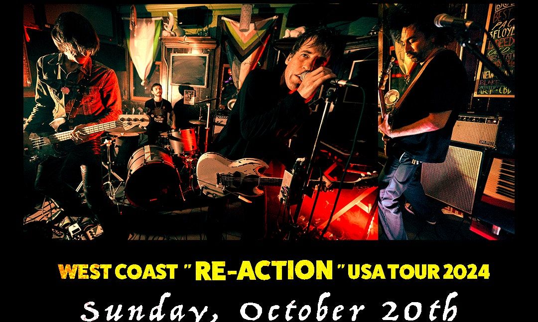 Dion Lunadon West Coast "Re-Action" Tour