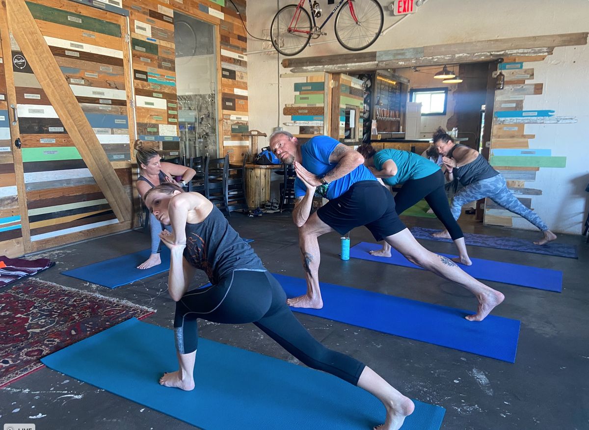 Beer + Yoga