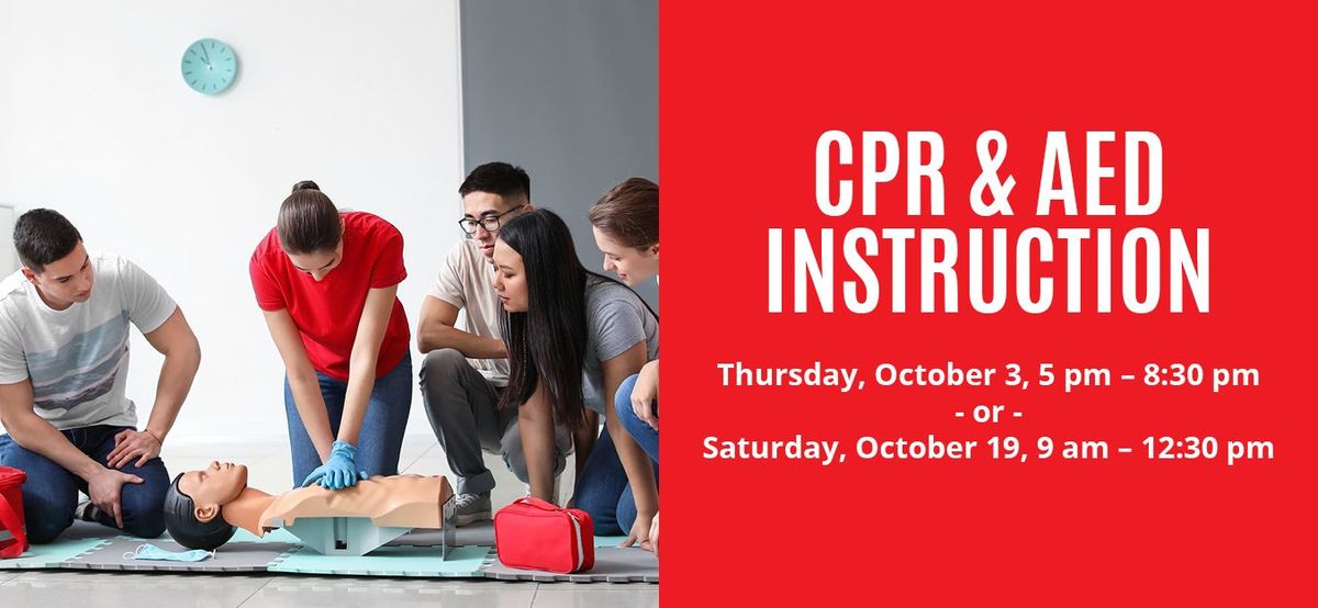 CPR & AED Instruction 