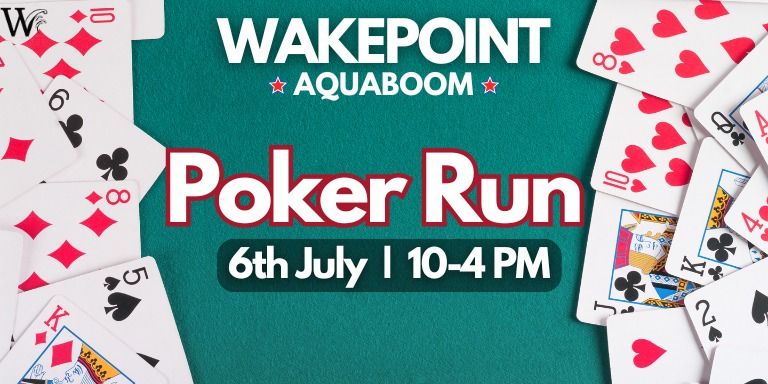 Aquaboom Annual Poker Run on the River