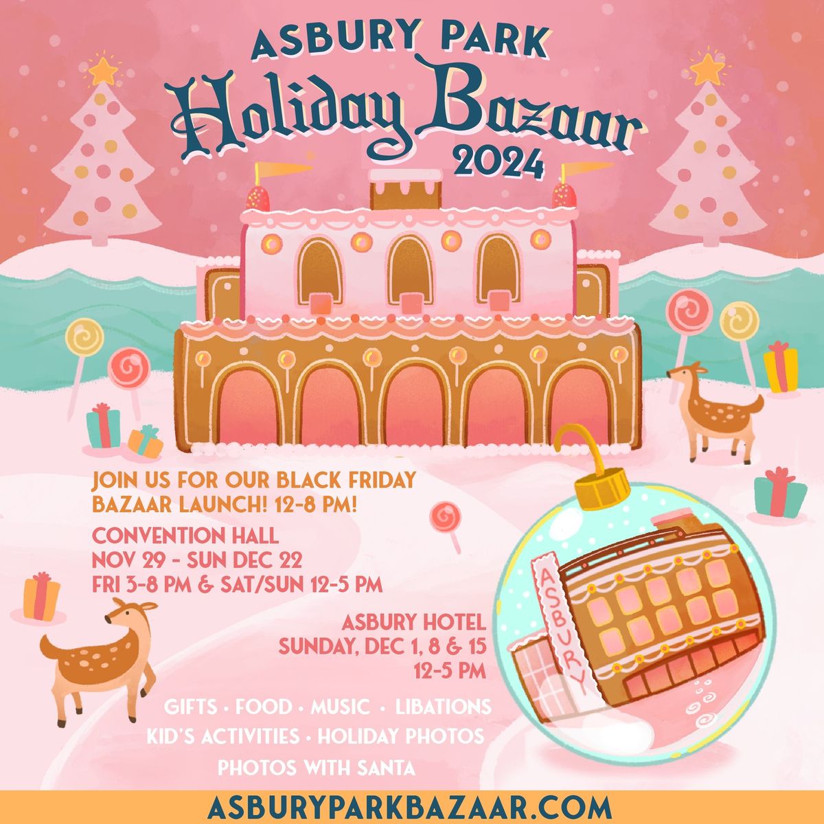 Asbury Park Holiday Bazaar 2024 - Convention Hall