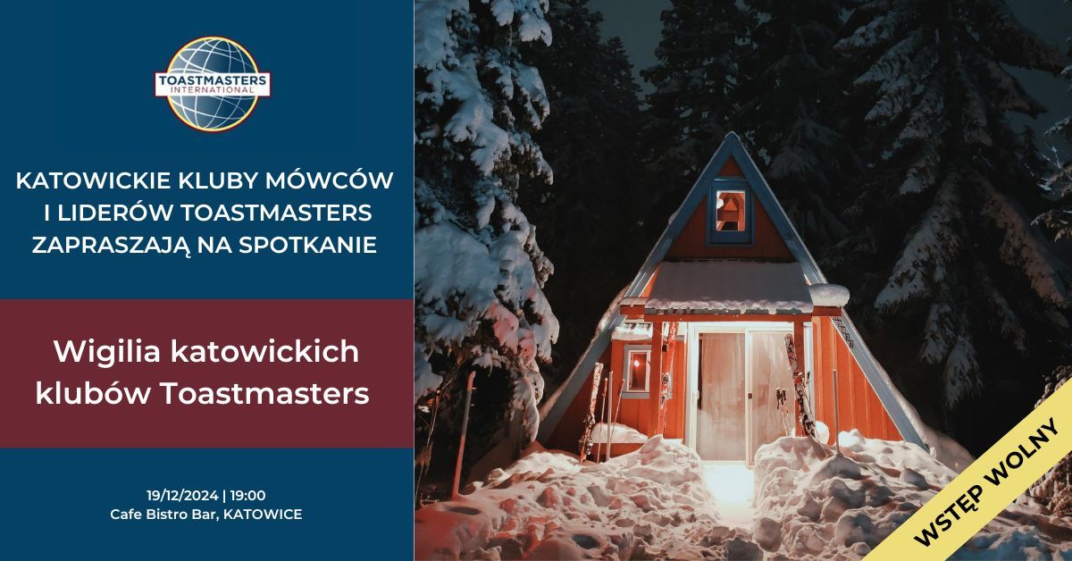 Wigilia katowickich klub\u00f3w Toastmasters