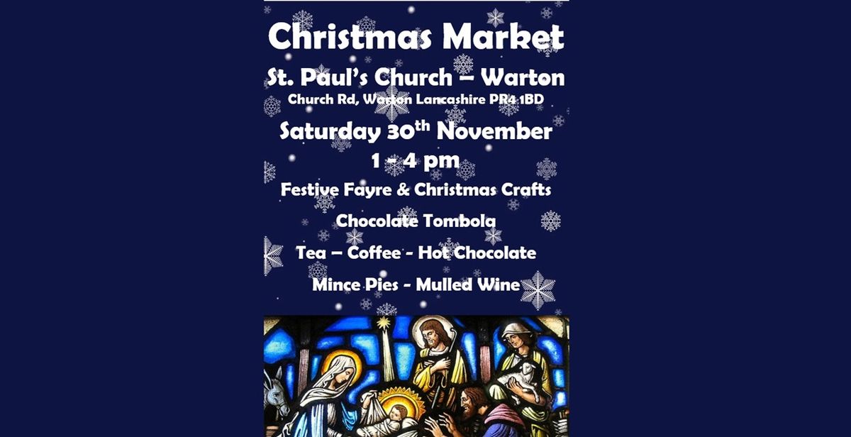 St Paul's Church Christmas Market