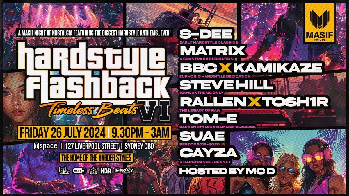 Masif presents Hardstyle Flashback VI "Timeless Beats" (26.07.2024)