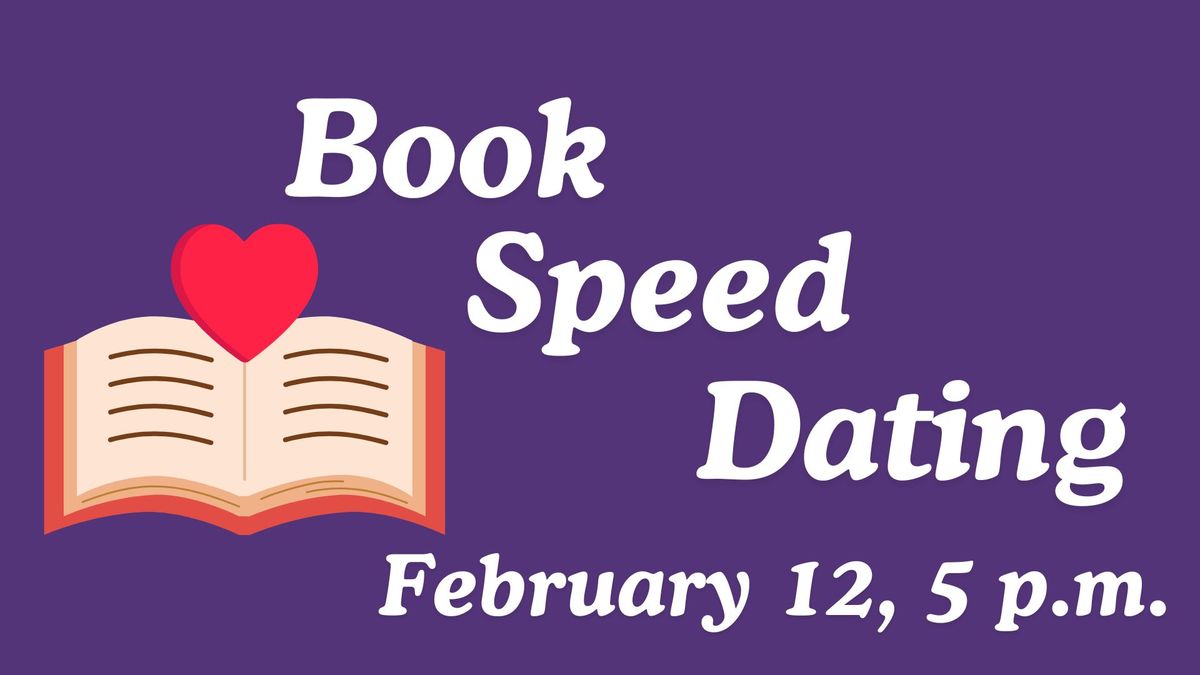 Book Speed Dating