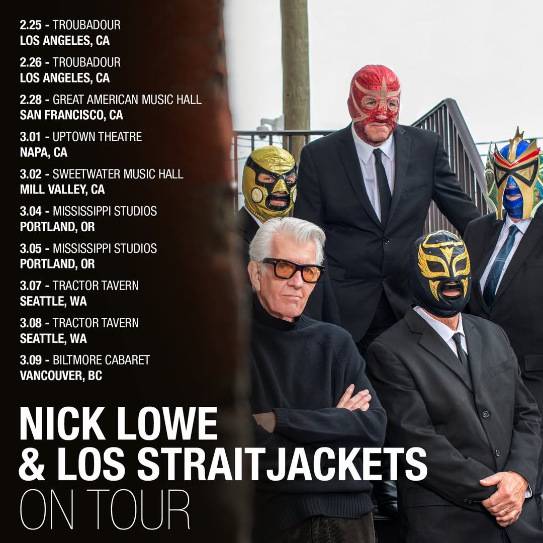 Los Straitjackets at Narrows Center for the Arts