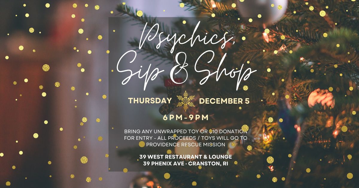 Psychics Sip & Shop!