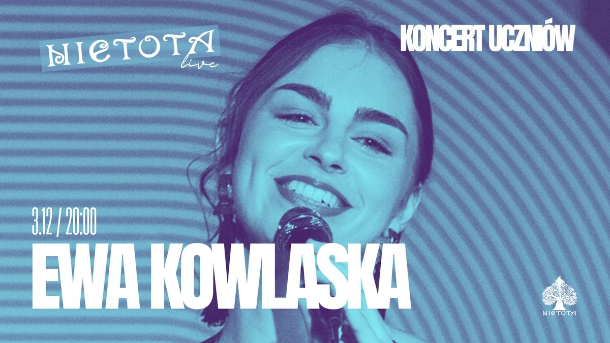 Koncert uczni\u00f3w Ewy Kowlaskiej