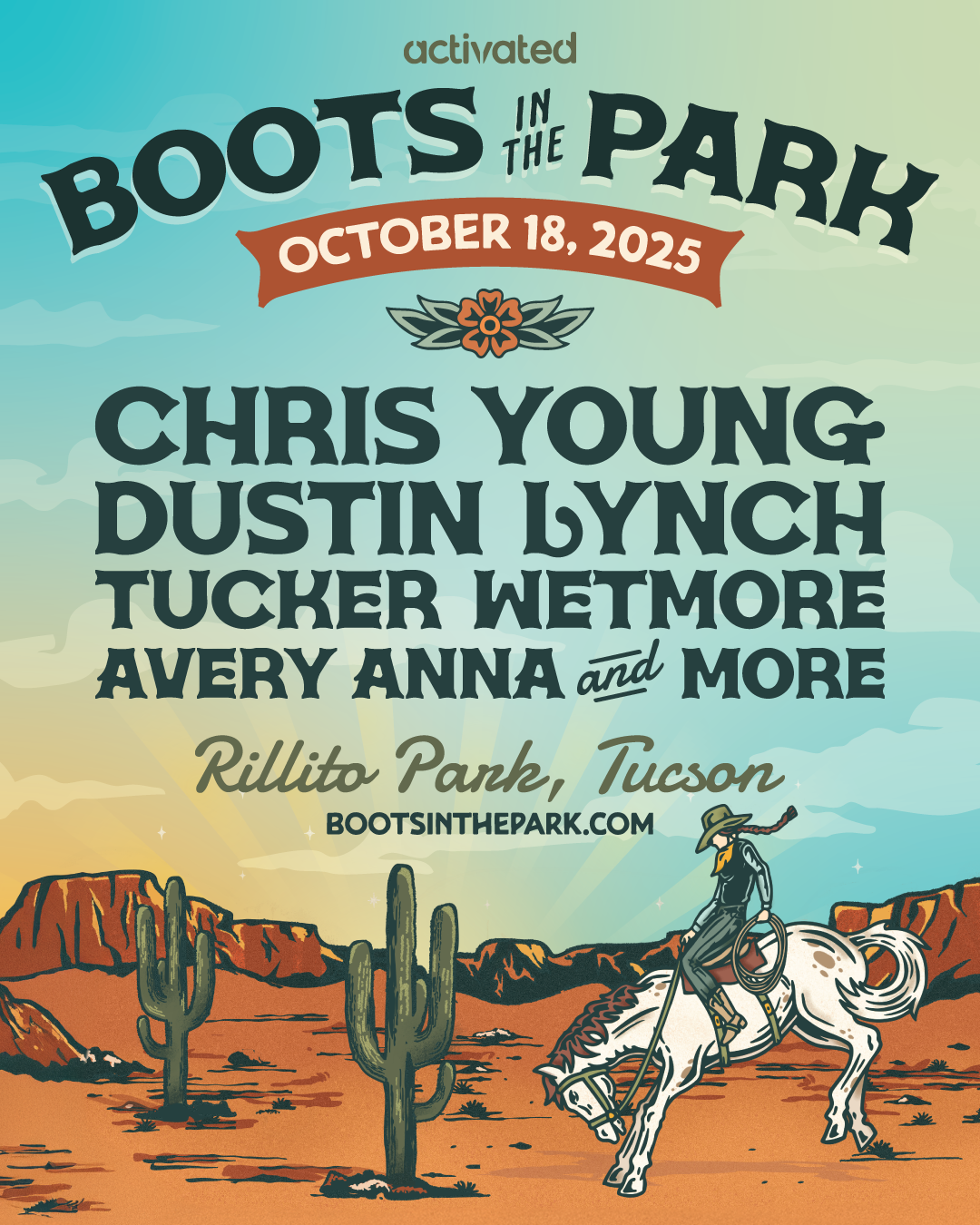 Boots In the Park - Tucson at Rillito Racetrack-Chute