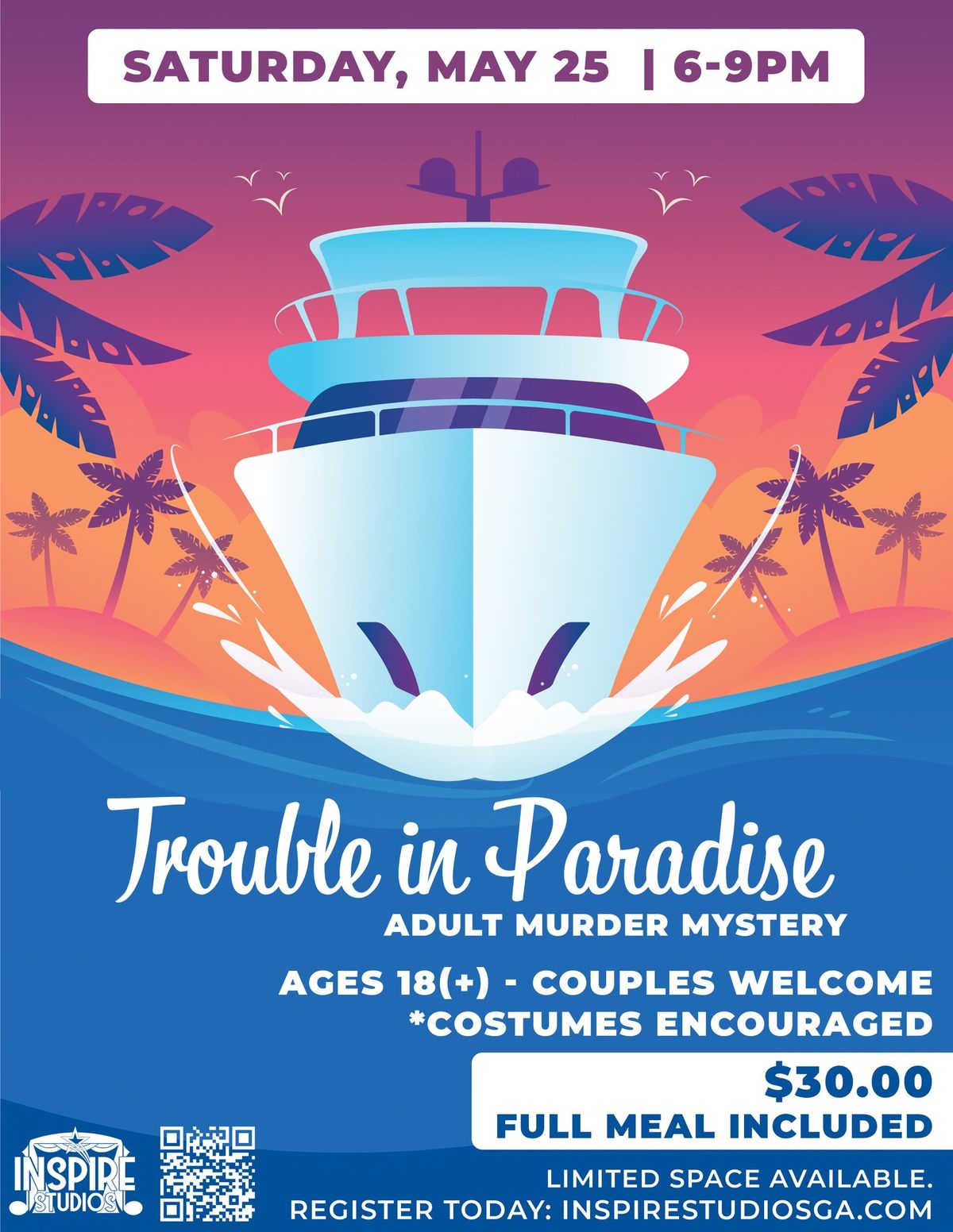 Trouble in Paradise - A Murder Mystery Dinner