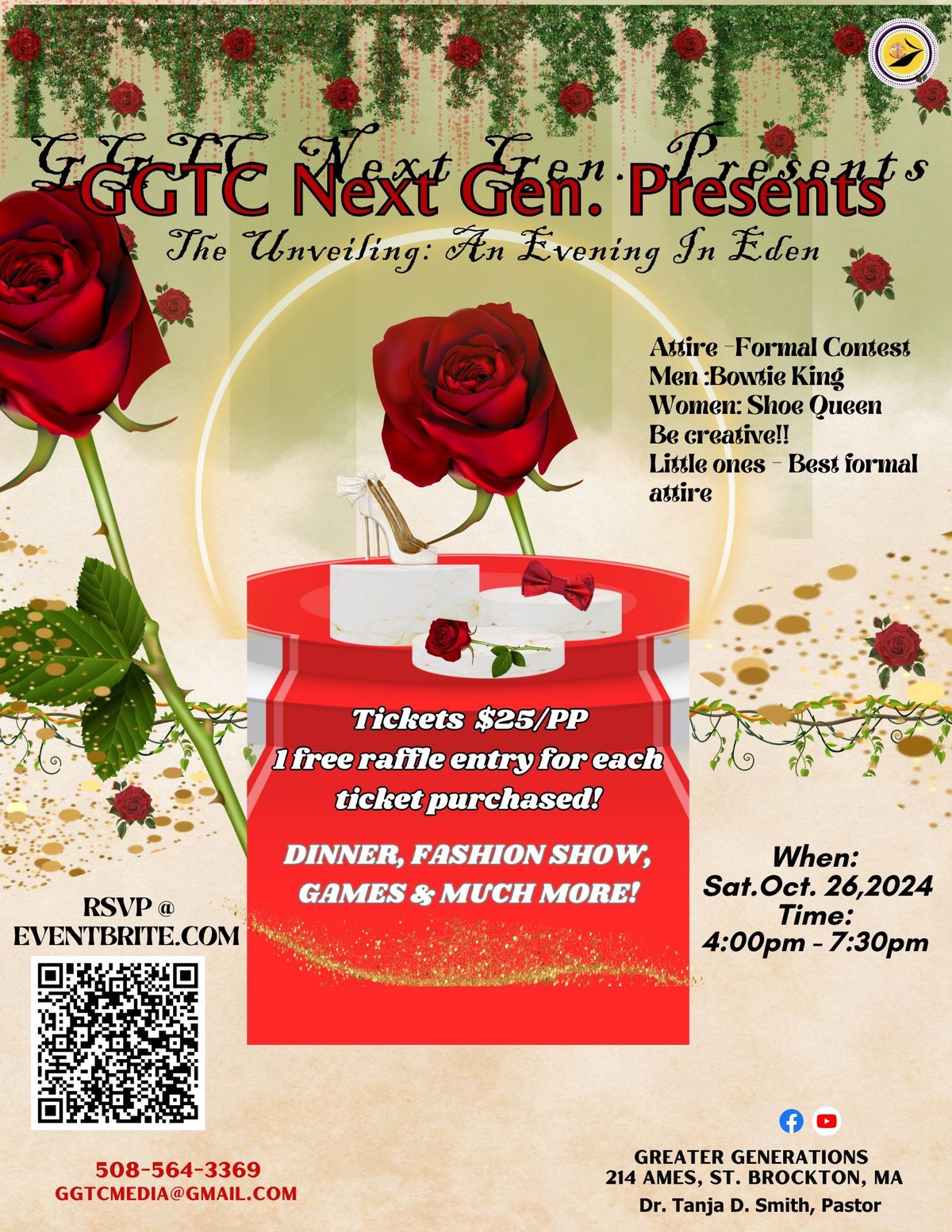 GGTC NEXT GEN. FALL BALL -- The Unveiling: An Evening In Eden