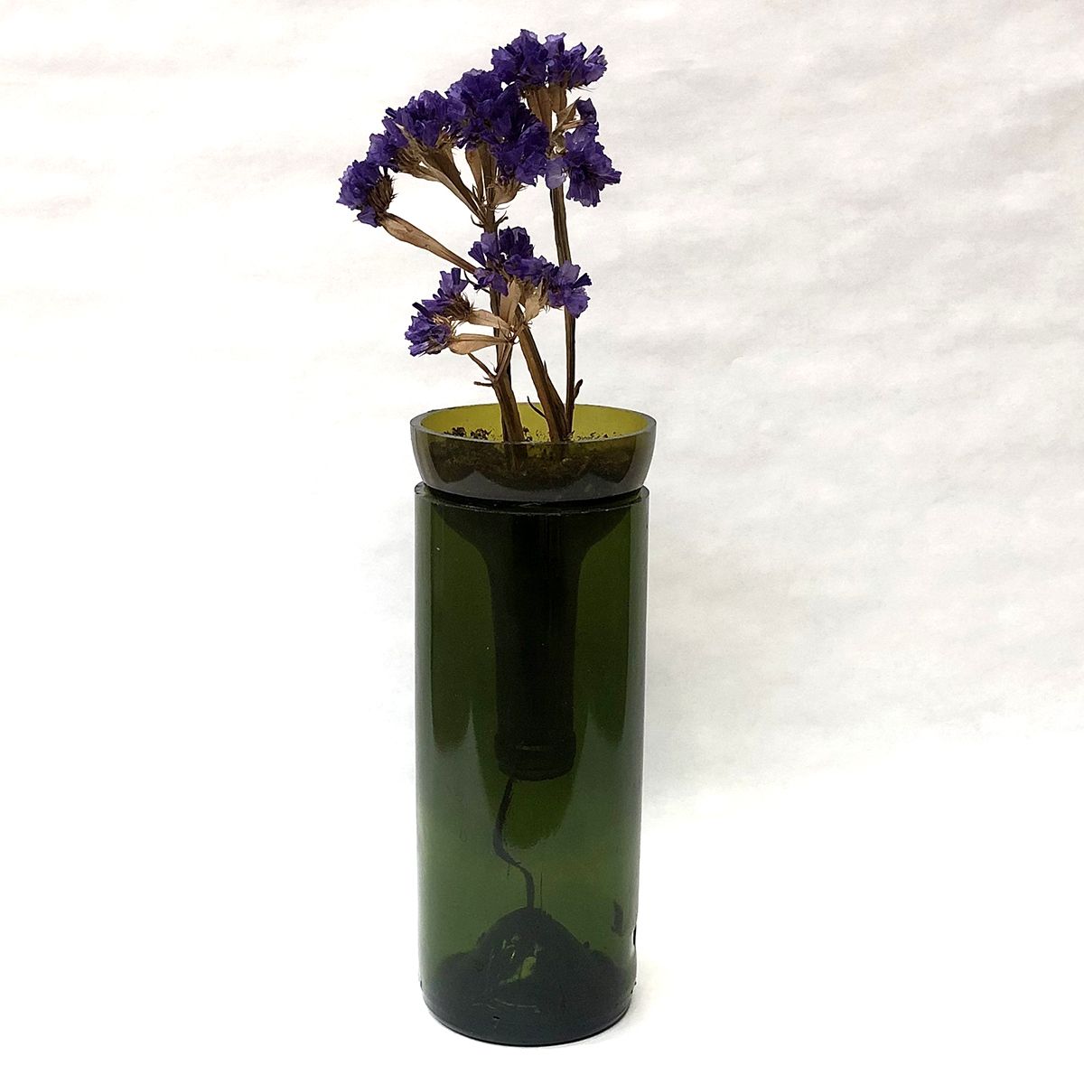 Glass Studio Class: Wine Bottle Planter 4\/22