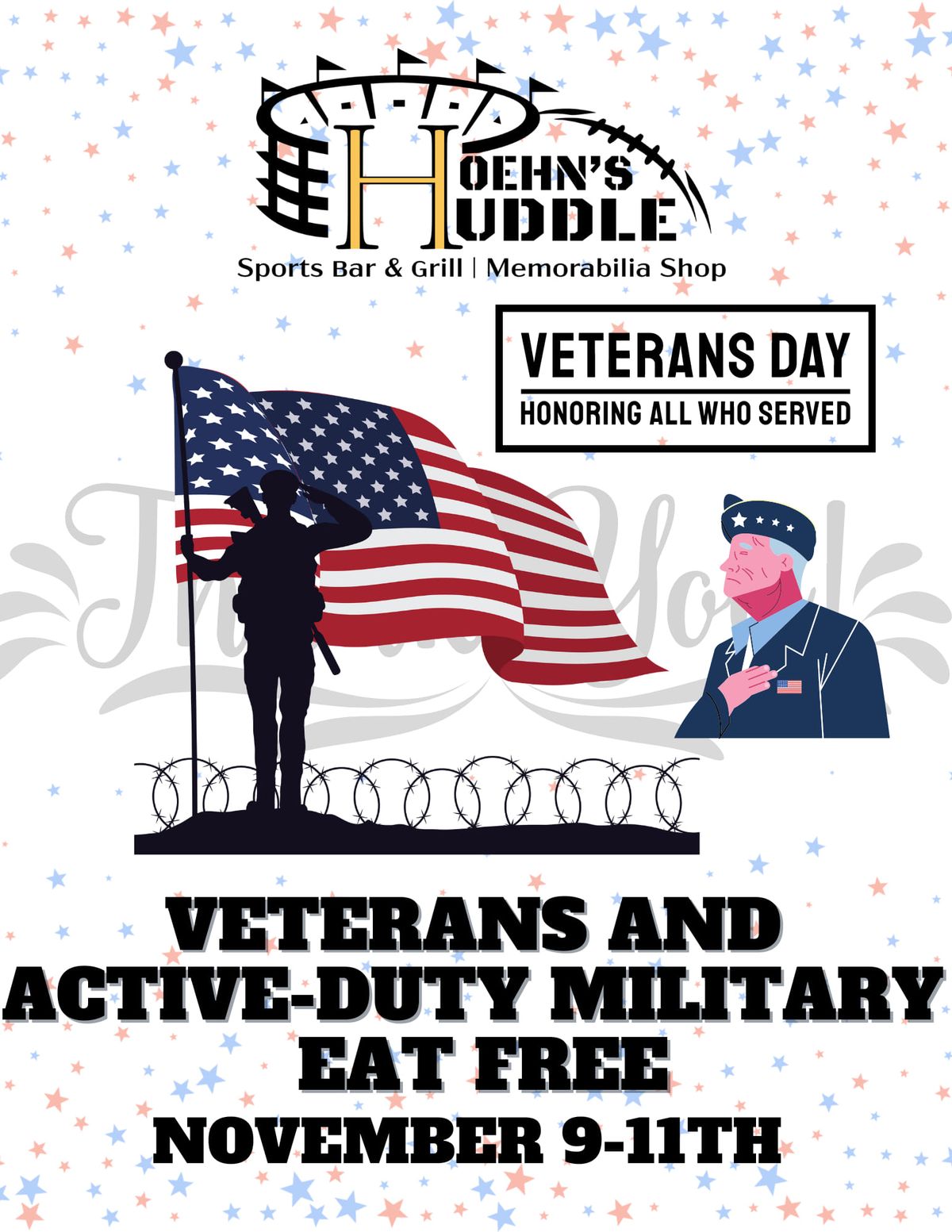 \u2728\ufe0f\ud83c\uddfa\ud83c\uddf8Veteran's Day- Veterans and Active Duty Military Eat FREE \ud83c\uddfa\ud83c\uddf8\u2728\ufe0f