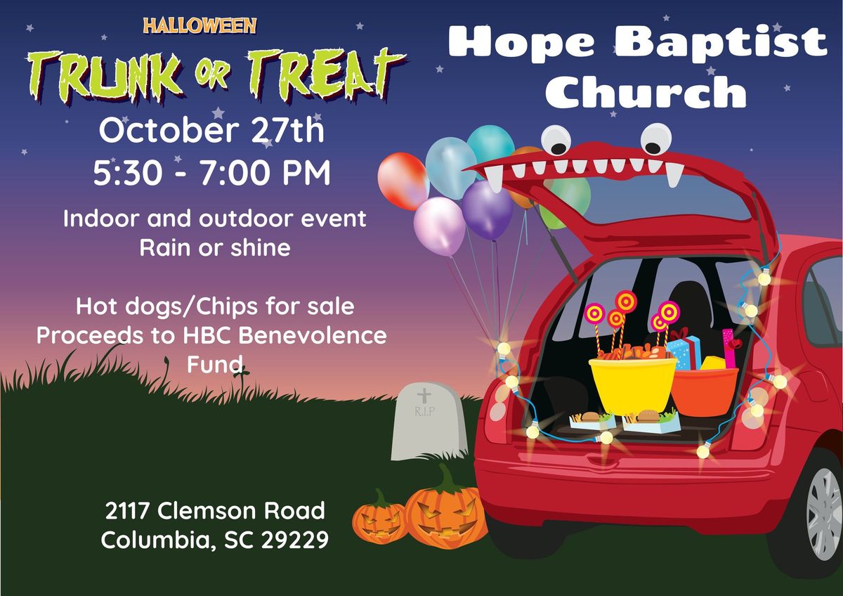 Trunk or Treat