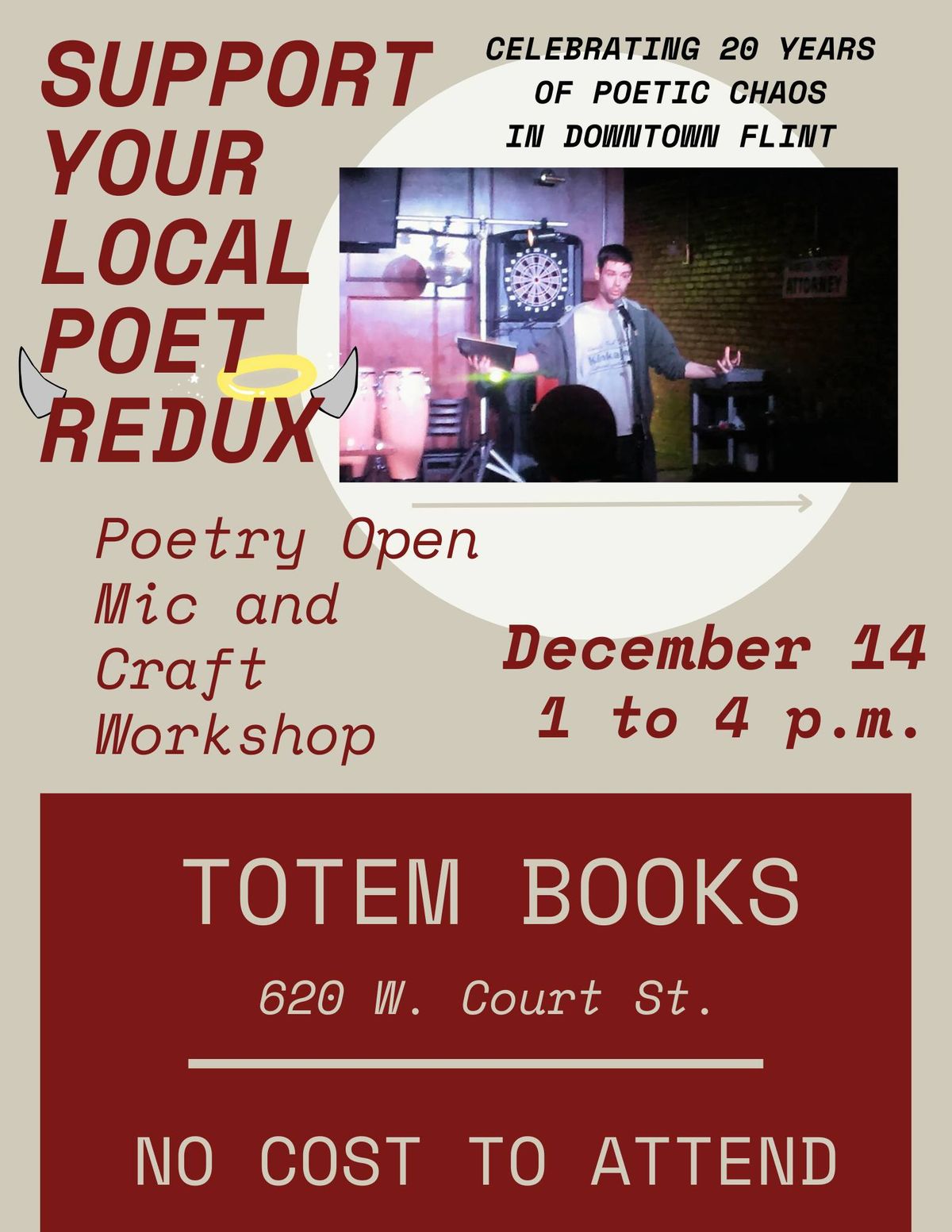 Support Your Local Poet Redux 