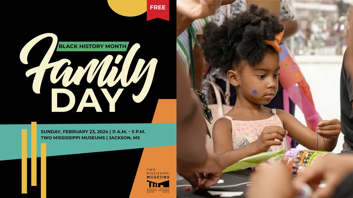 Black History Month Family Day 