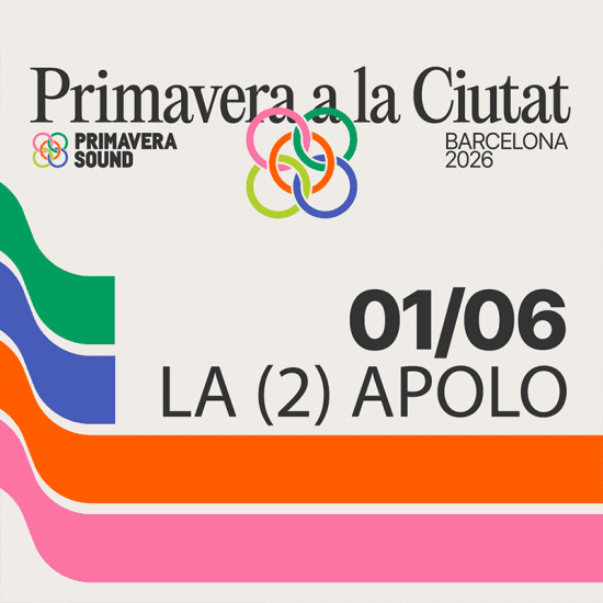 La (2) Apolo - Sole\u00e1 Morente, Elias R\u00f8nnenfelt, Joanne Robertson, The Clothes, P\u00e1lida Tez, Primavera a la Ciutat 2026