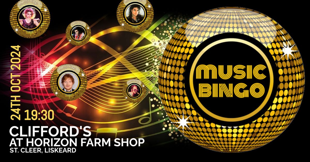 Music Bingo - New Venue!