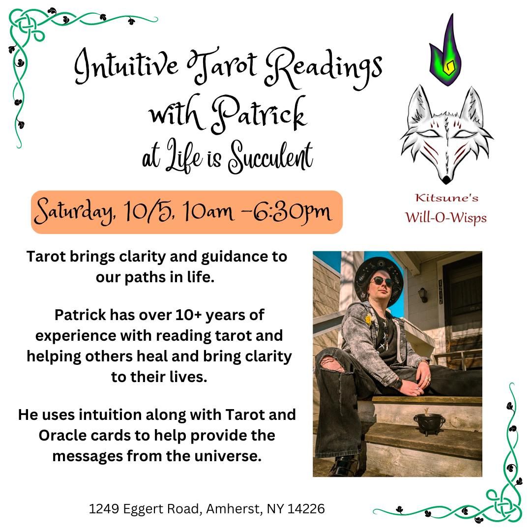 Intuitive Tarot Readings with Patrick